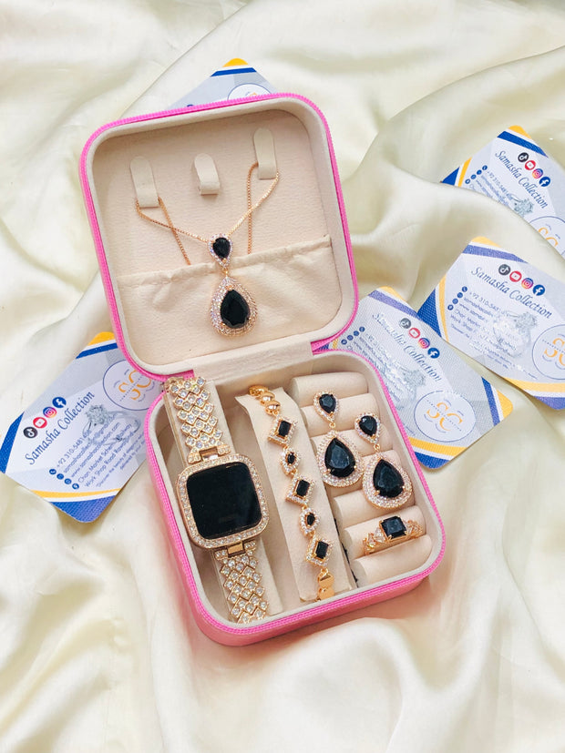 Jewellery and Watch Deal Box With Jewellery Organizer Box