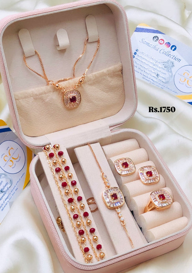 Jewellery and Watch Deal Box With Jewellery Organizer Box