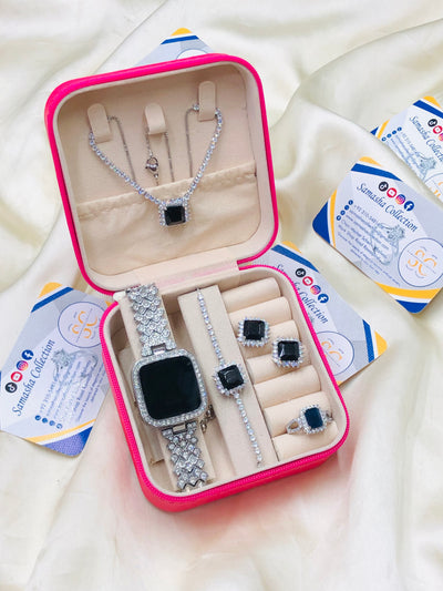 Jewellery and Watch Deal Box With Jewellery Organizer Box