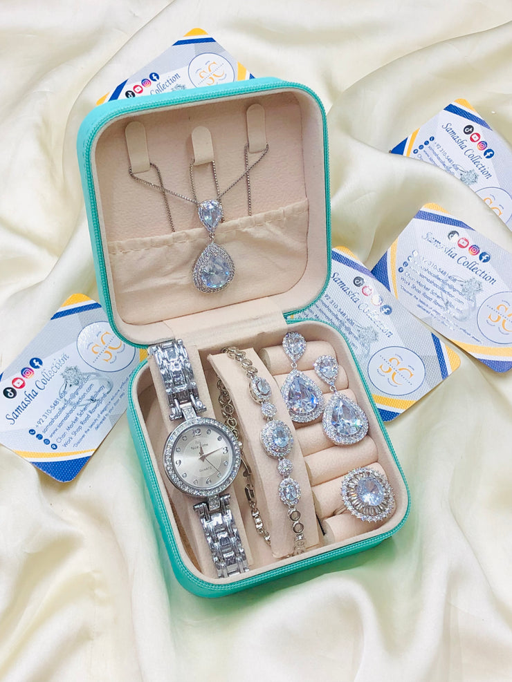 Jewellery and Watch Deal Box With Jewellery Organizer Box