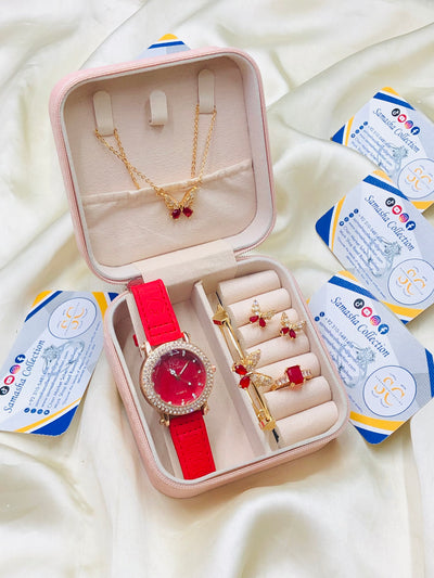 Jewellery and Watch Deal Box With Jewellery Organizer Box