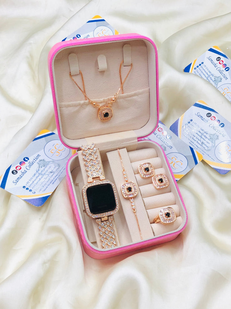 Jewellery and Watch Deal Box With Jewellery Organizer Box