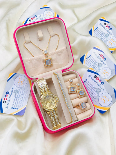 1 karat Jewellery and Watch Deal Box With Jewellery Organizer Box