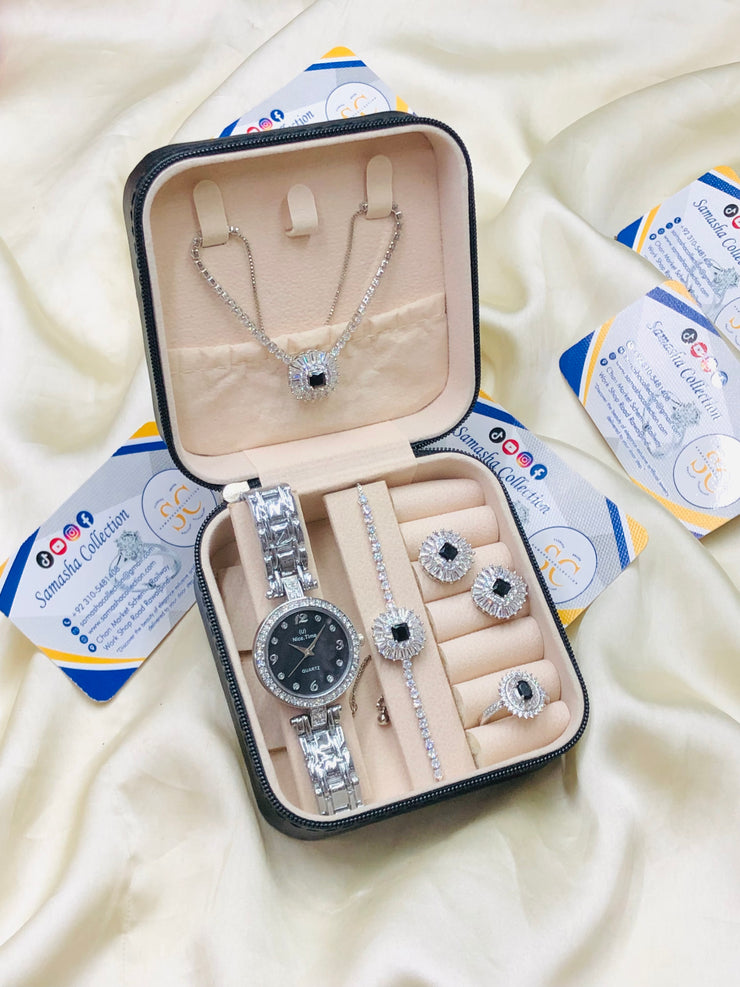 Jewellery and Watch Deal Box With Jewellery Organizer Box