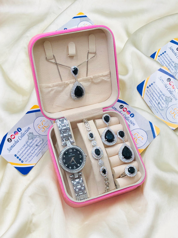 Jewellery and Watch Deal Box With Jewellery Organizer Box