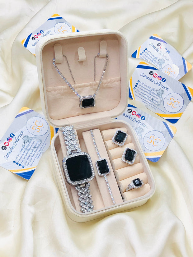 Jewellery and Watch Deal Box With Jewellery Organizer Box